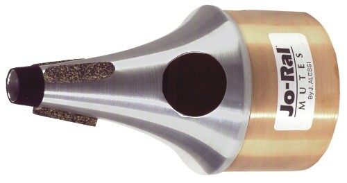 Jo-ral 4C - Sourdine bucket (valvet) aluminium fond cuivre pour trompette ut ou sib