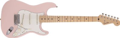 Made in Japan Junior Collection Stratocaster, Maple Fingerboard, Satin Shell Pink