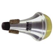 Jo-ral 5B - Sourdine droite aluminium fond laiton pour trompette piccolo