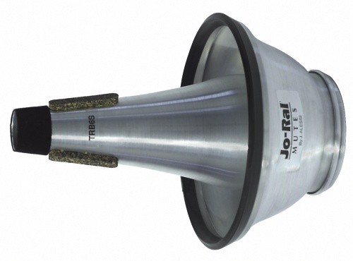 Jo-ral 6L - Sourdine cup mute réglable aluminium pour trombone ténor pavillon suppérieur 8.5 (21.5 cm)