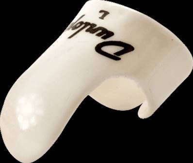 Dunlop 9021R - sachet de 12 doigts blancs large