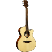 guitare electro-acoustique lag auditorium cutaway electro