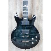 Guitare electrique Lag Roxane 500 black shadow