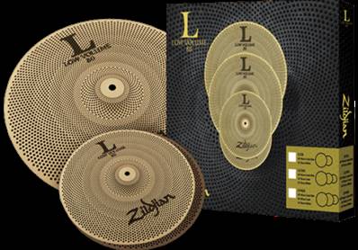 Zildjian LV38 > Pack cymbales Low Volume 13 18