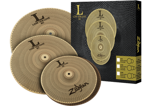 Zildjian LV468 > Pack cymbales Low Volume 14 16 18