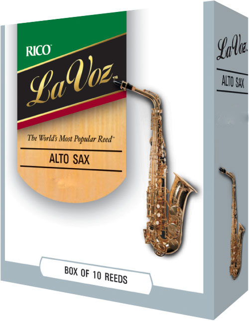 D'Addario La voz médium hard - boite de 10 anches saxophone alto
