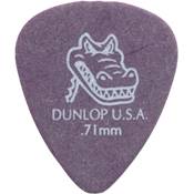 --- DISCONTINUE ---Dunlop Mediator Gator grip 0.71mm violet