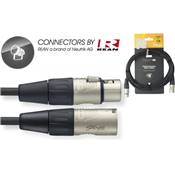 Stagg NDX5R > Câble DMX XLR F / XLR M 110 Ohm > 5 mètres