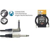 Stagg NGC6PLR > Câble instrument Jack / Jack coudé Rean > 6 mètres 6mm