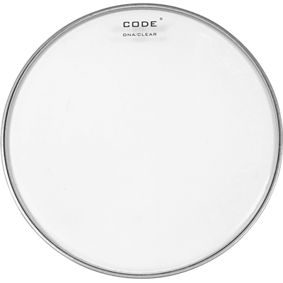 Code Drumheads Peau dna clear tom 13