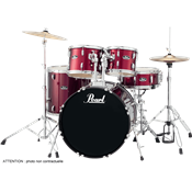 --- DISCONTINUE ---Pearl RS525SCC-91 - Roadshow rock 22 wine red