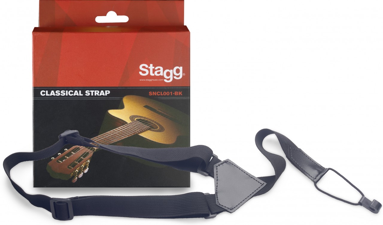 Stagg SNCL001-BK Sangle Guitare Classique Stagg