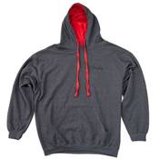 Fender Sweatshirt Pullover noir et intrieur rouge