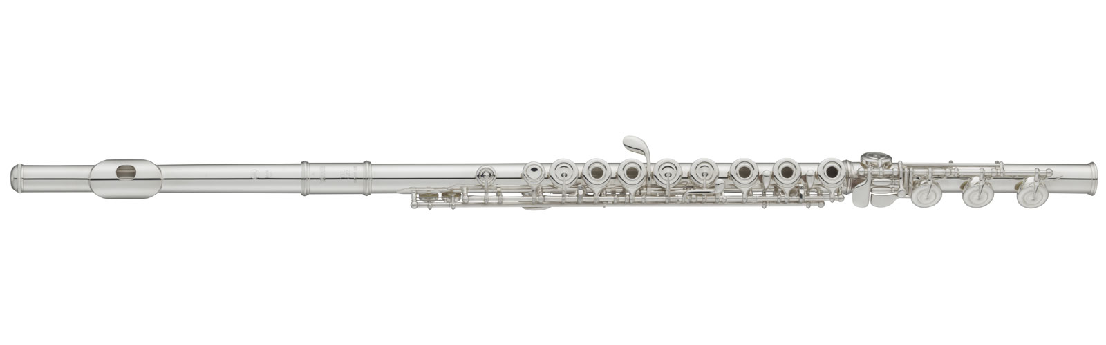 Yamaha YFL482H - Flûte traversière avec tête et tube argent patte de Si
