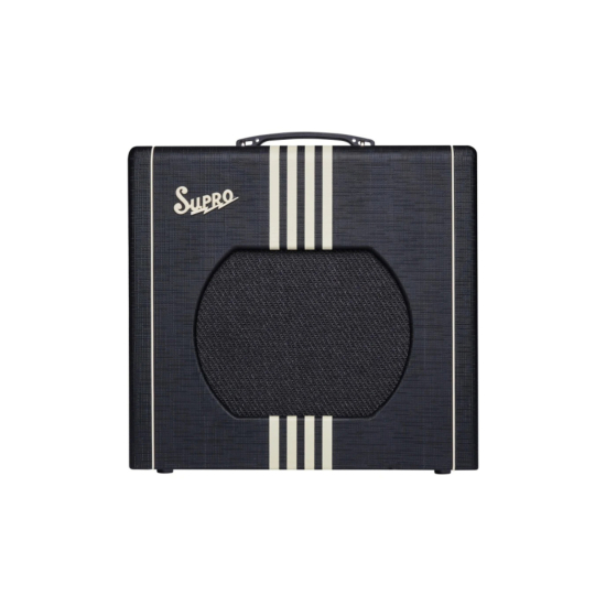 Supro Delta King 12 black and cream