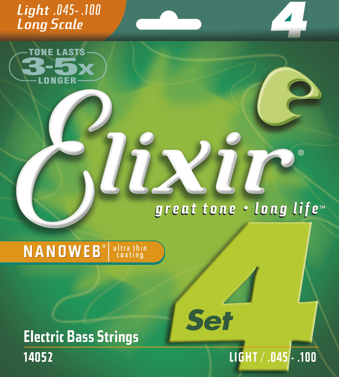 Elixir 14052 - bass nanoweb l 45-100