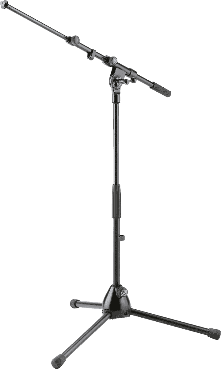 K M 259 - pied mic bas & perche telesc