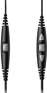 --- DISCONTINUE ---Shure CBLMPLUS - Cable avec micro et Volume