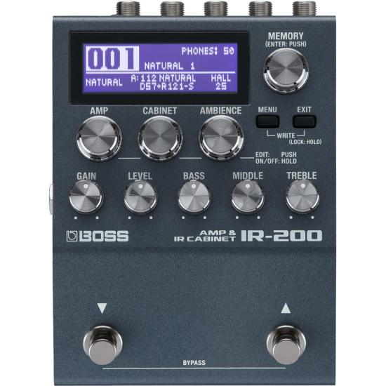 --- DISCONTINUE ---Boss IR-200 simulateur ampli et cab