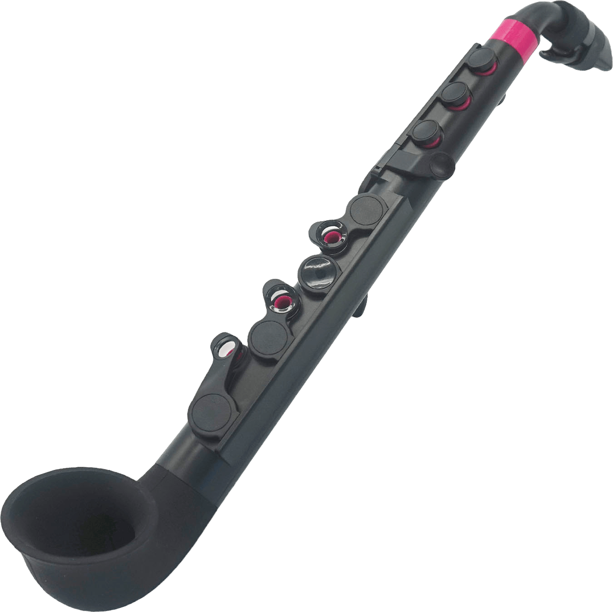 Nuvo jSAX - Saxophone en plastique noir et rose