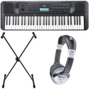 Yamaha PSR-E273 - Pack Clavier arrangeur avec stand en X et casque