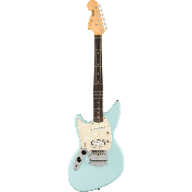 Fender Kurt Cobain Jag-Stang Signature Touche Palissandre Sonic Blue Gaucher