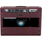 Fender '65 Deluxe Reverb Bordeaux Blues Edition Limitée FSR HP Jensen P12Q - Ampli guitare électrique