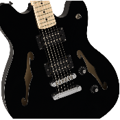 --- DISCONTINUE ---Squier Affinity Starcaster noir