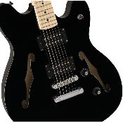 Squier affinity starcaster noir