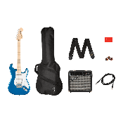 Affinity Series Stratocaster HSS Pack, Maple Fingerboard, Lake Placid Blue, Gig Bag, 15G - 230V EU