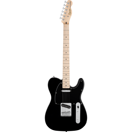 FSR Affinity Series Telecaster, Maple Fingerboard, Black Pickguard, Black