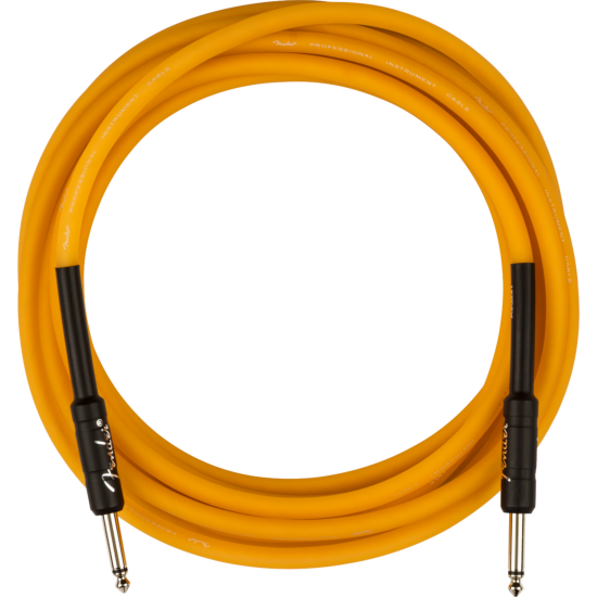 Professional Glow in the Dark Cable, Orange, 18.6'