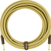 Deluxe Series Instrument Cable, Straight/Straight, 10', Tweed