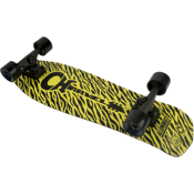 --- DISCONTINUE ---Skateboard Charvel Yellow bengal stripe by Aluminati