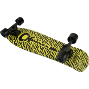 Skateboard Charvel Yellow Bengal stripe by Aluminati