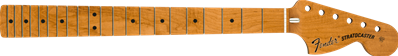Roasted Maple Vintera Mod '70's Stratocaster Neck, 21 Medium Jumbo Frets, 9.5, C Shape