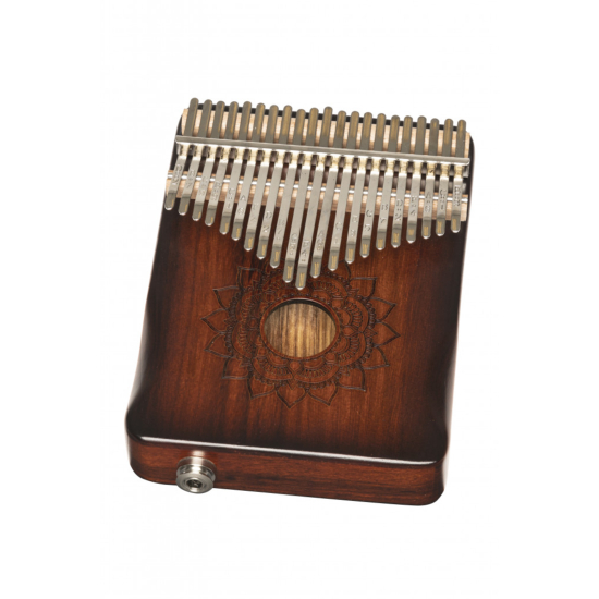 Stagg Kalimba 21 clés zebra wood electro-acoustique