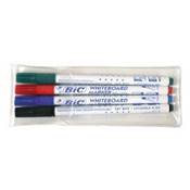 Fuzeau 3052 - Etui de 4 marqueurs pointe fine Effa'sec pour ardoise