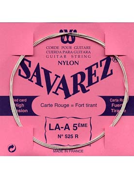 Savarez 525R - la-5 rouge filee m/ar