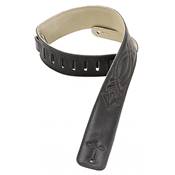--- DISCONTINUE ---Levy's DM1SG-BLK Sangle guitare cuir