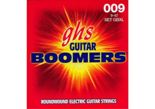 GHS GBXL - Jeu de Cordes Guitare Electrique Boomers Extra Light 9-42