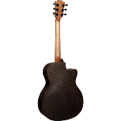 guitare electro-acoustique lag guitare acoustique sauvage auditorium pan coupé électro gaucher