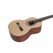 Pack Prodipe Primera 4/4 - Guitare classique + housse, repose pied, stand, accordeur