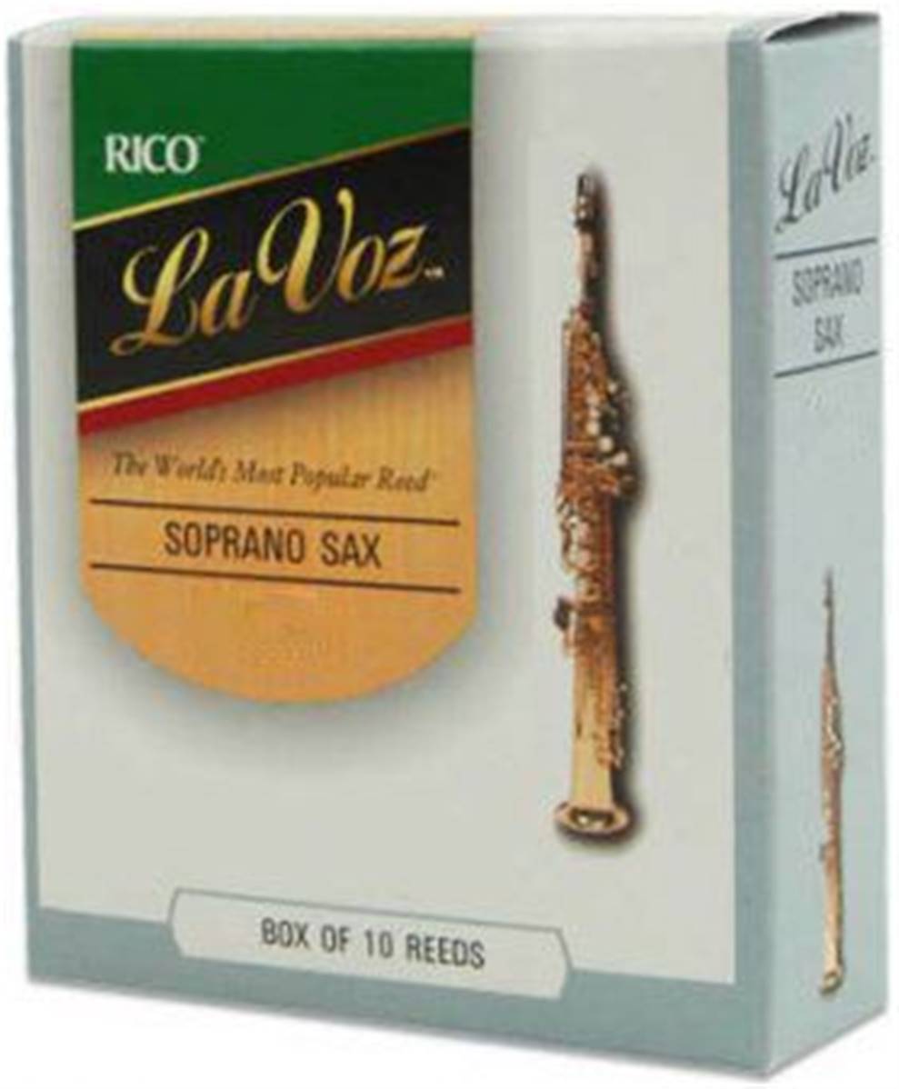 10 Anches Marca Supérieure Pour Saxophone Soprano - Roseau Haute Qualité Force 3