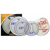 Remo PP-0320-PS > Pack peaux Pinstripe > 12x13x16 14 pouces