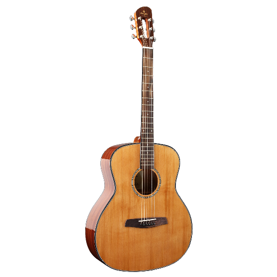 Guitare folk Prodipe KOPO cèdre vernie