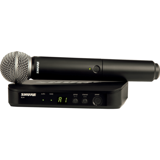 Systemes HF Shure BLX24E - récepteur & micro SM58 - M17