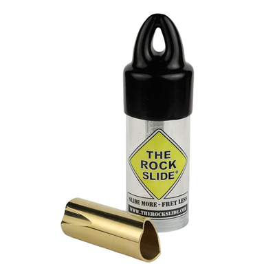 --- DISCONTINUE ---Bottleneck The rock Slide en laiton poli de taille L