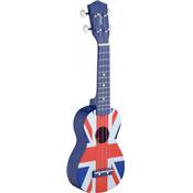 Stagg UKULELE STAGG SOPRANO DRAPEAU ANGLAIS UK-FLAG