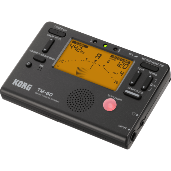 Korg TM60-BK - accordeur/métronome TM60 noir